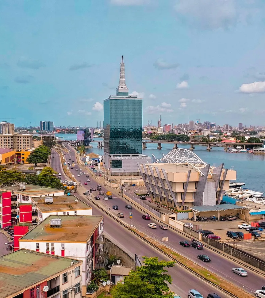 Skyline of Lagos, Nigeria