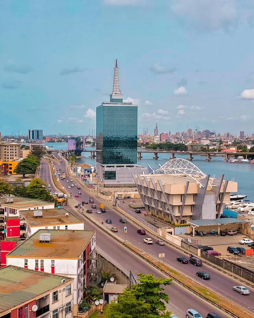 Skyline of Lagos, Nigeria