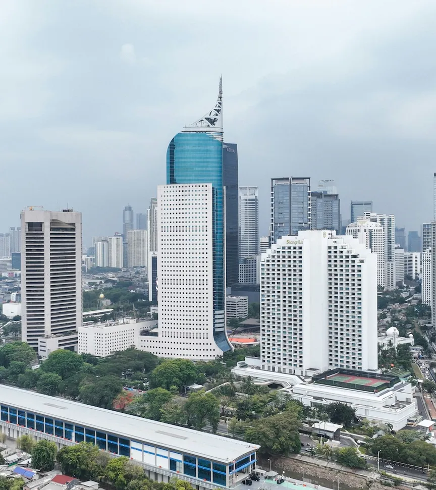 Skyline of Nairobi, Kenya